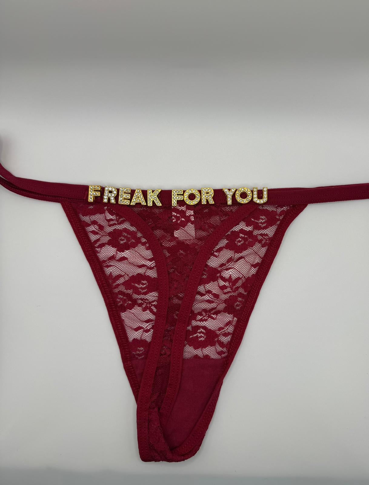 Personalized Thong