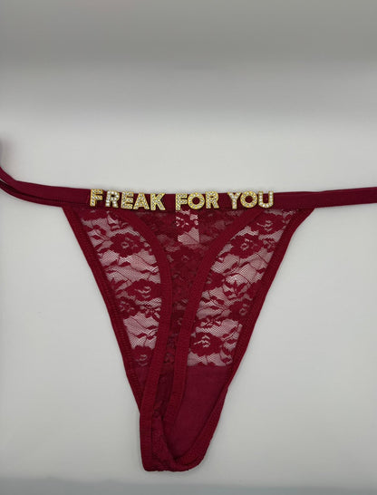 Personalized Thong