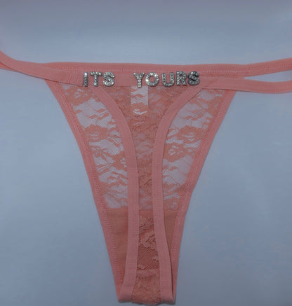 Personalized Thong